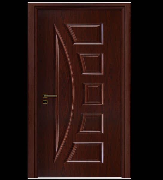 Melamine Panel Doors/Semi solid wooden door/Solid Wooden Door 9