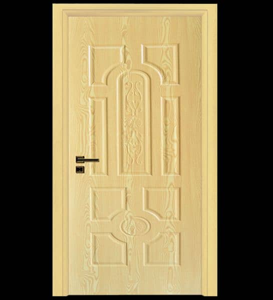 Melamine Panel Doors/Semi solid wooden door/Solid Wooden Door 11
