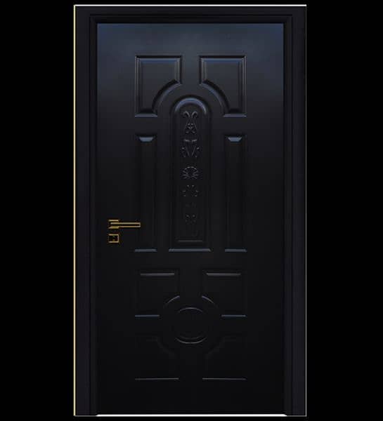 Melamine Panel Doors/Semi solid wooden door/Solid Wooden Door 12