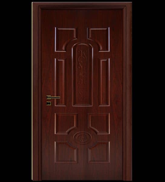 Melamine Panel Doors/Semi solid wooden door/Solid Wooden Door 13