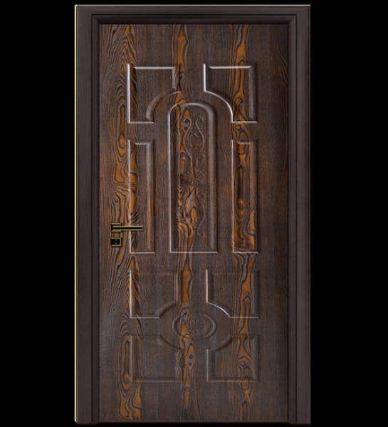 Melamine Panel Doors/Semi solid wooden door/Solid Wooden Door 14