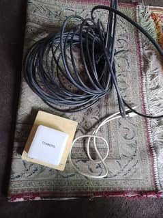 Modems and cables ( internet wire )