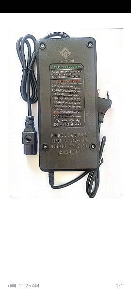 lithium ion battery charger 60V 5A 0