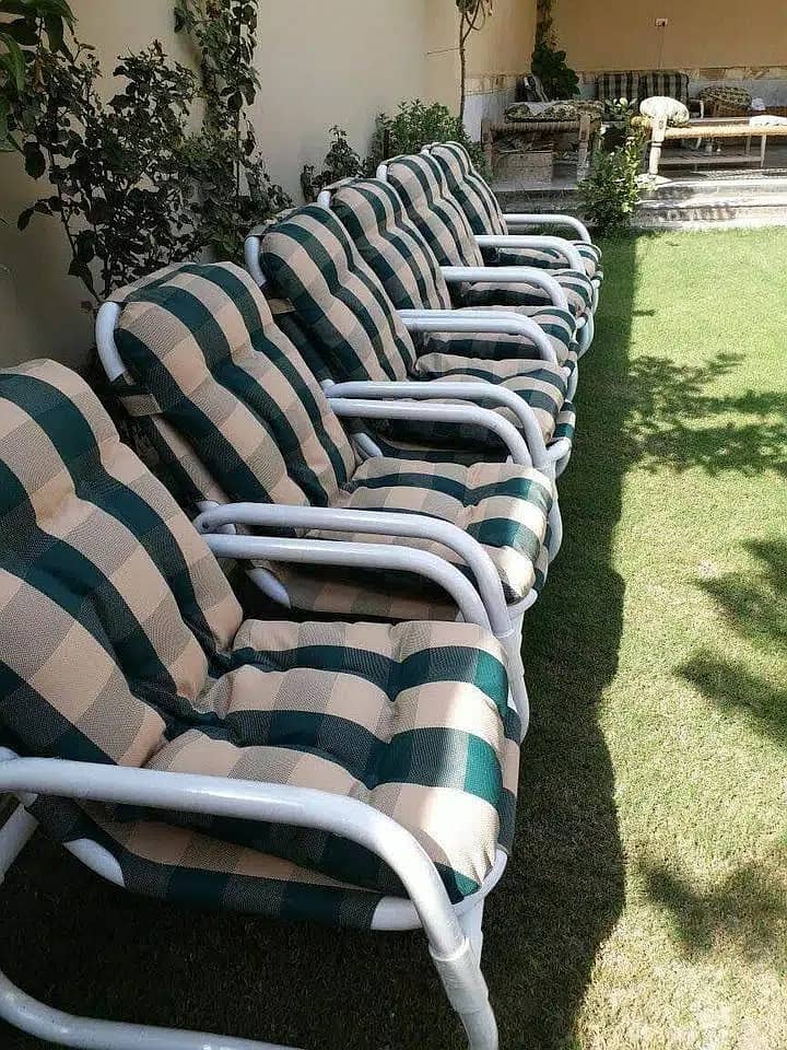 Rest Chairs/Lawn Relaxing/Plastic Patio/ outdoor furniture Islamabad 8