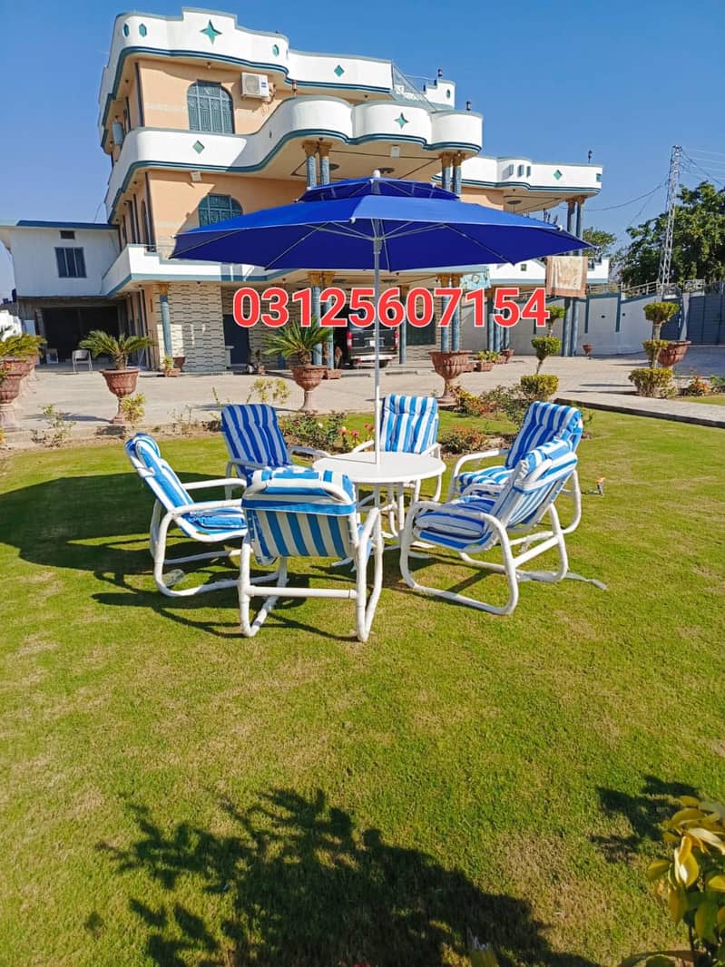 Rest Chairs/Lawn Relaxing/Plastic Patio/ outdoor furniture Islamabad 14