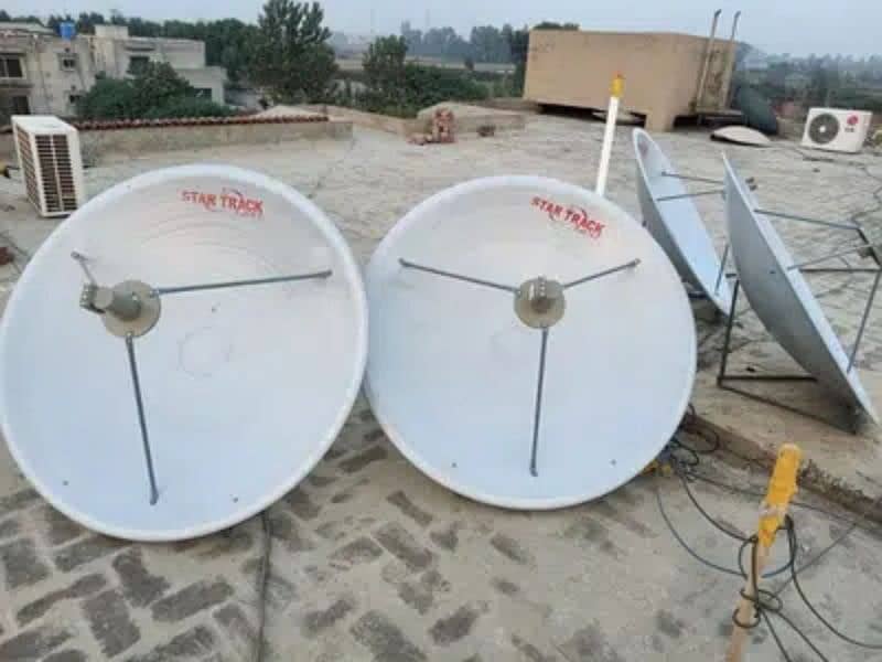 Dish Antenna And Andriod TV Box 03025083061 0