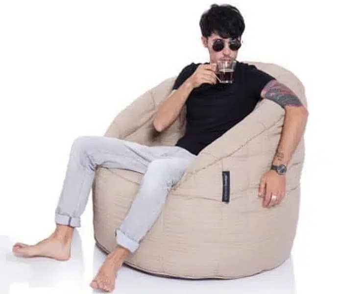 Emoji & plain Bean Bags Chair | Furniture | stylish & Comfortable 2
