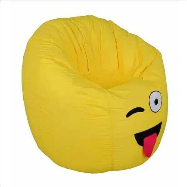 Emoji & plain Bean Bags Chair | Furniture | stylish & Comfortable 8