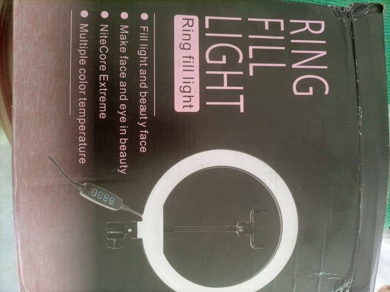 Ring light Stand & Tik tok Mic for sale 0