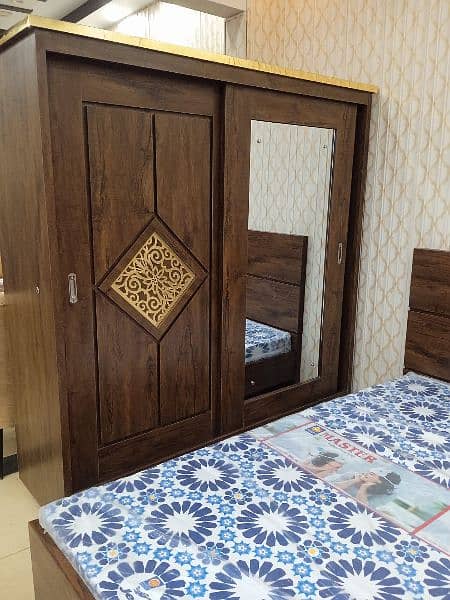 bed set / king size bed / queen bed /wooden bed set / double bed 1