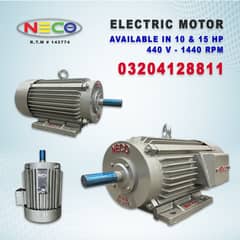 NECO Electric Motor, 7.5HP, 10HP, 15HP, Best Quality