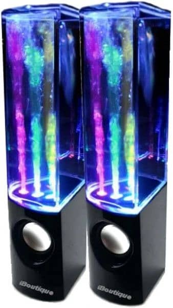 iBoutique ColourJets USB Dancing Fountain Speakers 0