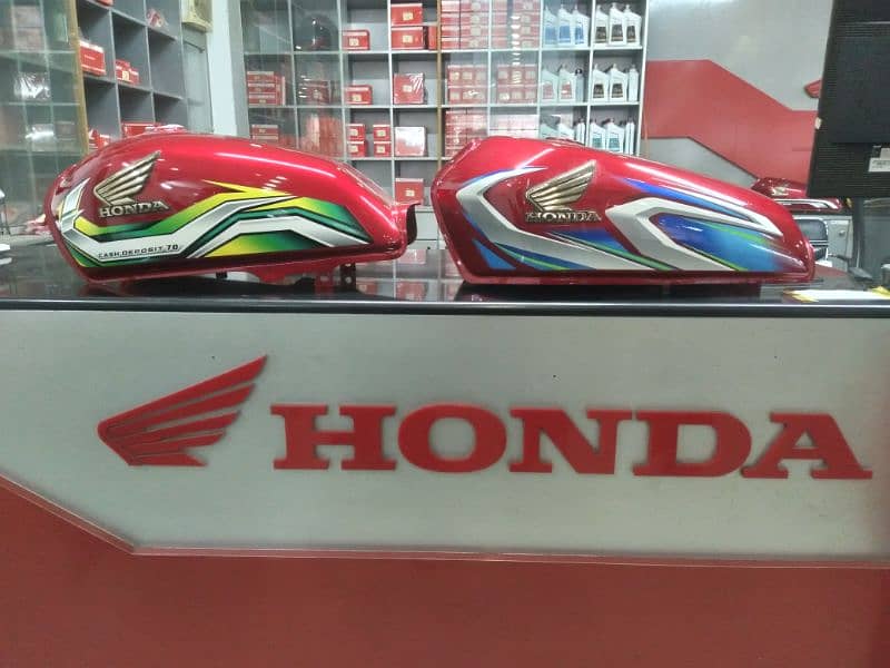 Honda All Bikes Original Fuel Tanks and Spare Parts Available 0