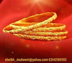 Customized Gold jewelry Sets/Bracelet/Earrings/Ring/Bangles/ Necklace 0