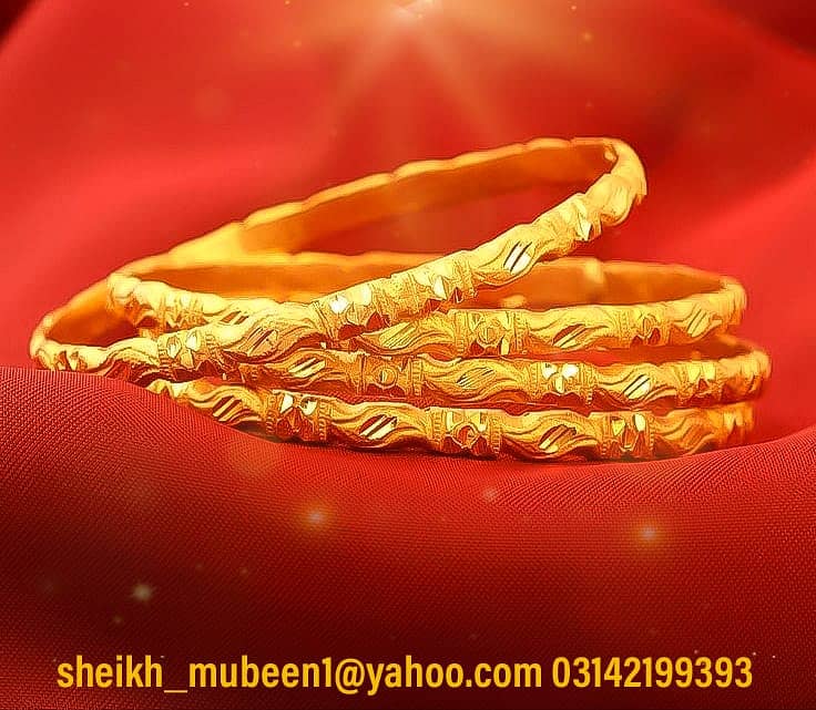 Customized Gold jewelry Sets/Bracelet/Earrings/Ring/Bangles/ Necklace 1