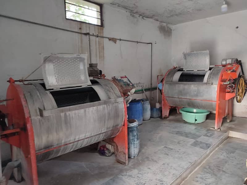 Laundry & Dry cleaning factory Running Business for Rent & 50% Sharing 0
