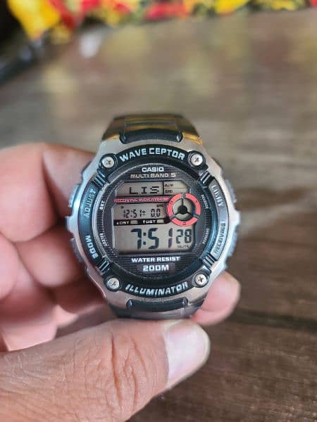 CASIO wave ceptor watch for sale 12
