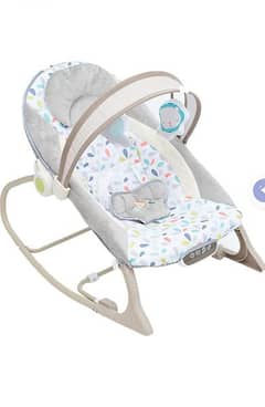 Tinnies Baby Beige Rocker with Plush Toys