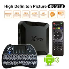 Android Smart Tv Box 5000+ Free Channels in one Box X96q Air mouse
