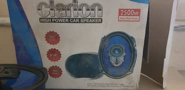 clarion brand new speakers