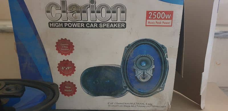 clarion brand new speakers 0