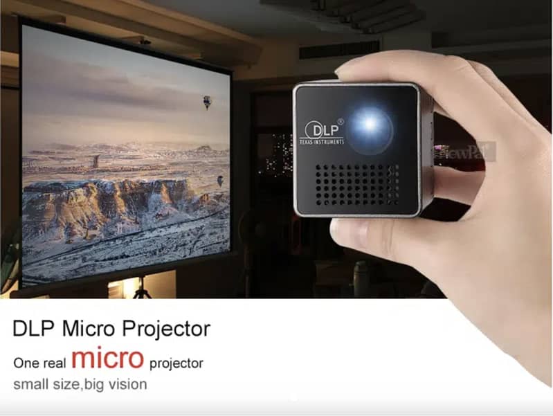 Ultramini DLP Projector Full HD Mini Home Theater Cinema Projector 0