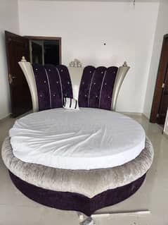 bed set /double bed/poshish bed /crown furniture
