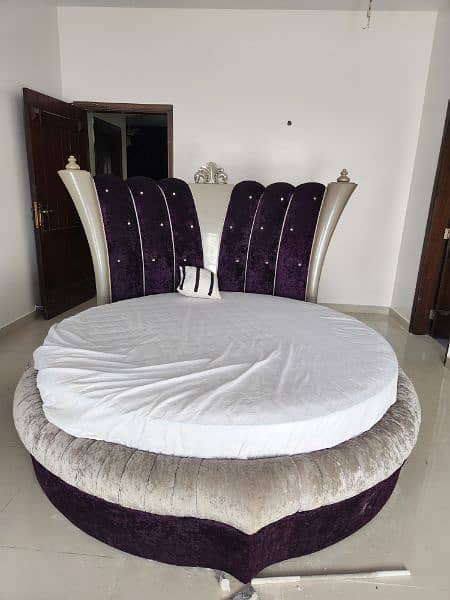 bed set /double bed/poshish bed /crown furniture 1
