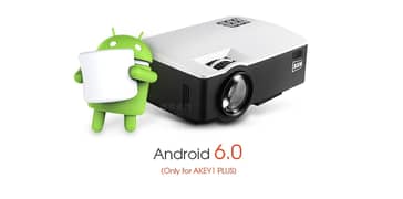 AUN LED Android 1800 Lumens Support Full HD
