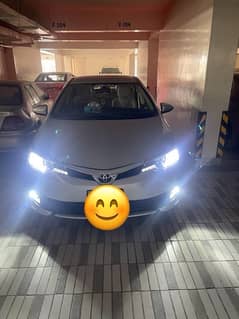 Toyota Corolla Gli 100 % original 2017 end new shape on my name