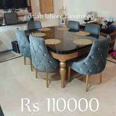 Dining table. Discount price . . booking Now.