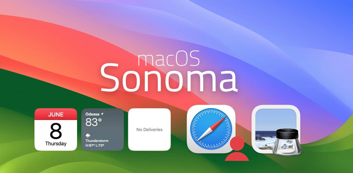 MacOS Sonama  is competible with these devices ? How you can do that? 6