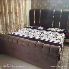 latest design full cushion bed  for sale
