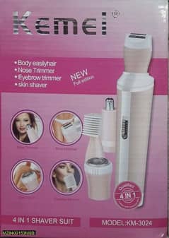 2 In 1 Electric Hair Removal Women's Shaver