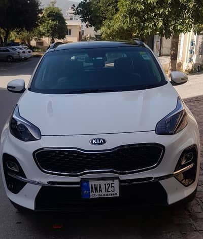 Kia sportage 2022 white awd