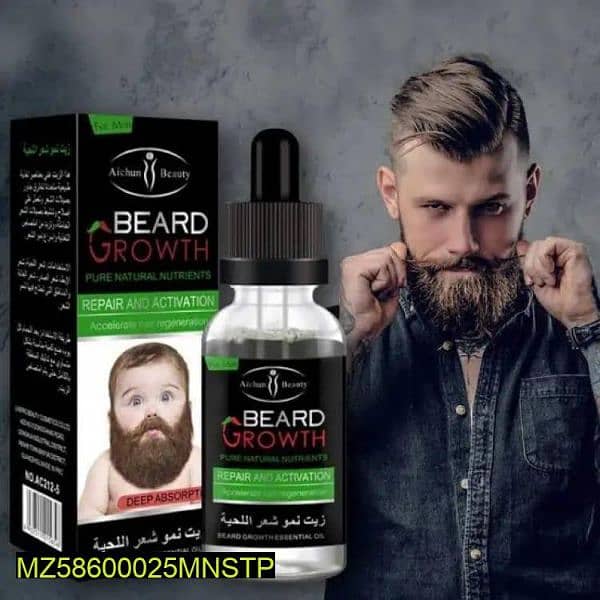 Beard Growth Essential Oil, 30ml 1