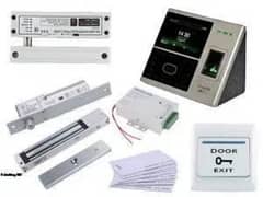 zkteco biometric Rfid card electric door lock access control system
