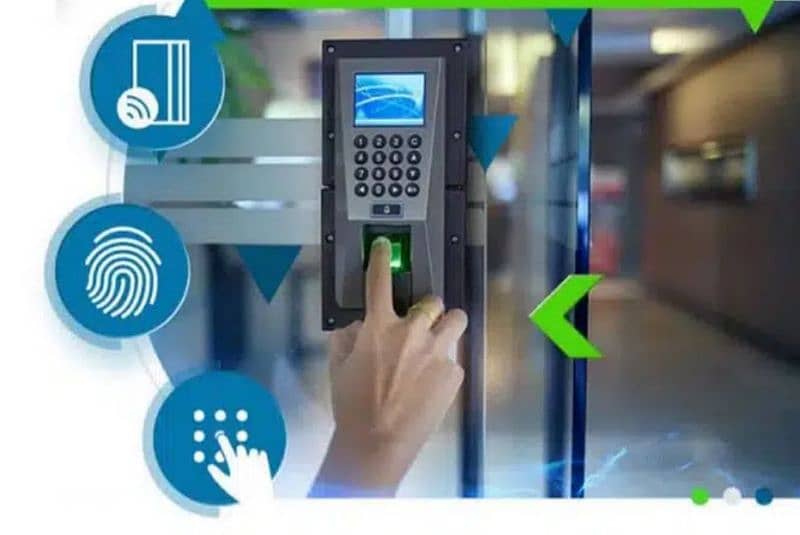 zkteco biometric Rfid card electric door lock access control system 1