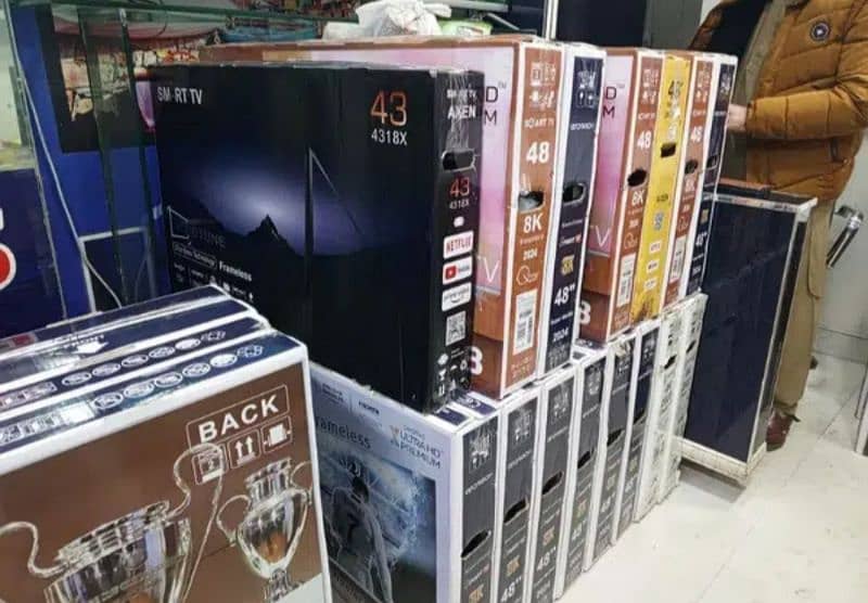 Today offer 43 smart tv Samsung box pack 03044319412 new Year Offer 1