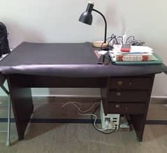 Computer/Study Table with Three Drawers - Excellent Condition! 0