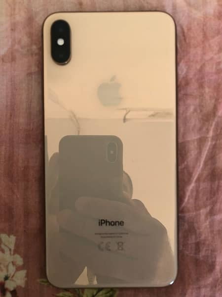 iphone xs max dual PTA Approved with box and each everything 2