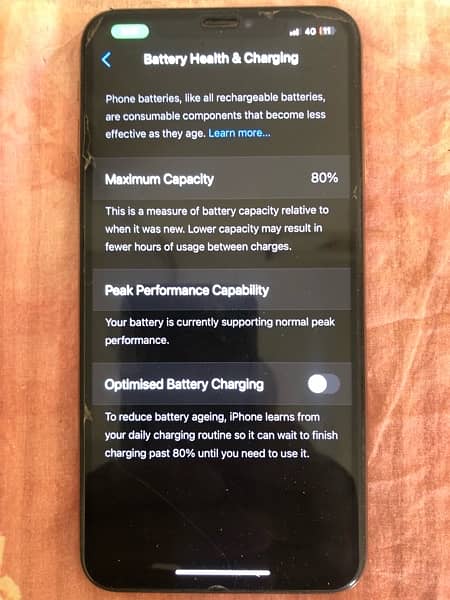 iphone xs max dual PTA Approved with box and each everything 3