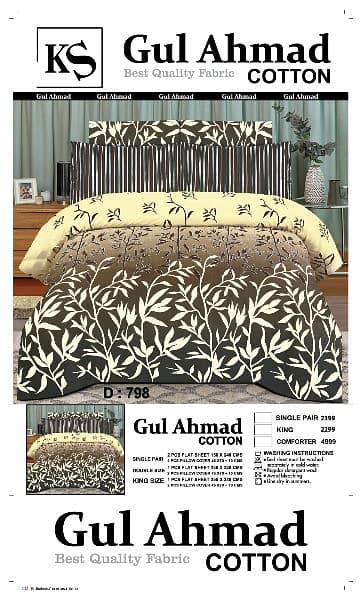 GUL AHMED BEDSHEETS 2