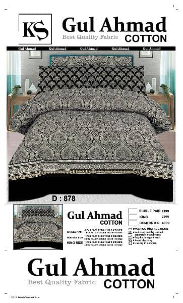 GUL AHMED BEDSHEETS 5