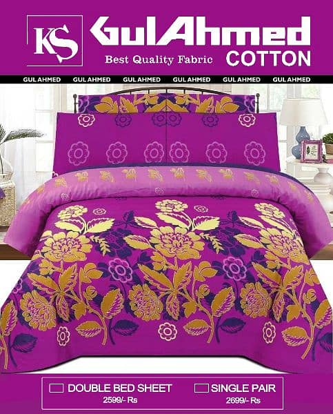 GUL AHMED BEDSHEETS 10