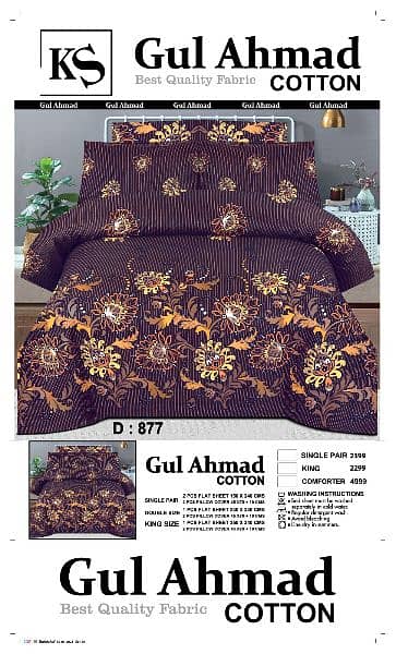 GUL AHMED BEDSHEETS 13