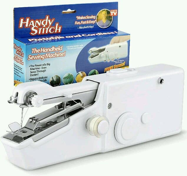 Portable Handy Sew Clothes Stitch Machine 0
