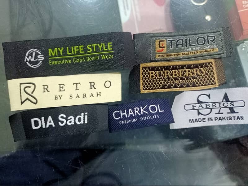 Clothing Lable/Tailor label/woven label/fabric label/patches label 4