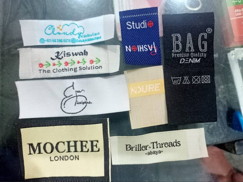 Clothing Lable/Tailor label/woven label/fabric label/patches label 5