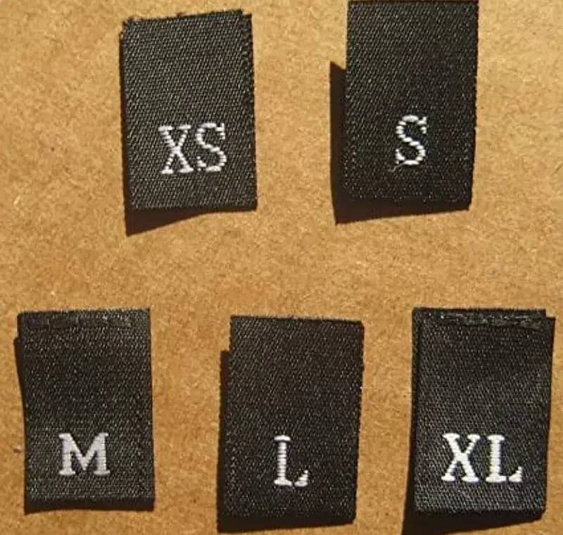 Clothing Lable/Tailor label/woven label/fabric label/patches label 18